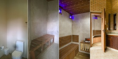 sauna-antes e depois